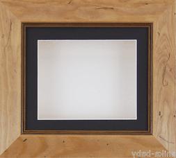 15.2x12.7cm Rustico Pino Cornice Profonda Scatola Display Me