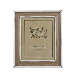20.3x25.4cm Shabby Chic Crema e Marrone Grande Cornice Foto 