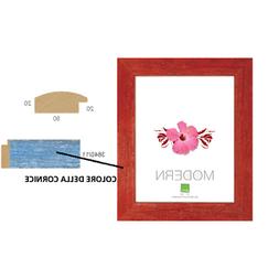 3840-11 Cornice in legno per quadri e stampe cm 50x70 azzurr