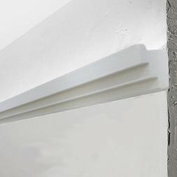 4 CORNICE PER LED IN GESSO PER ILLUMINAZIONE INDIRETTA 6 met