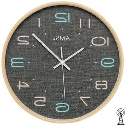 5513 radio orologio parete da analogico cornice