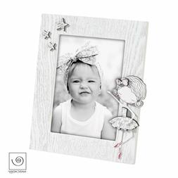 Mascagni A1102 Portafoto in legno vintage decorato per foto 
