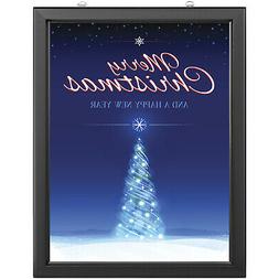 VEVOR A3 Bacheca per Poster Cornice a LED Custodia da Esposi