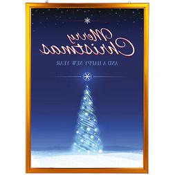 VEVOR A3 Bacheca per Poster Cornice a LED Custodia da Esposi