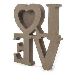 Autonomo IN Legno Spesso MDF Foto Cornice per Decorare / Lov