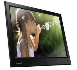 basic steel digital photo frame 9 7