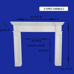 CAMINETTO CAMINO NO MARMO PIETRA RIVESTIMENTO PARETE CORNICE
