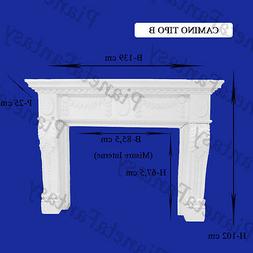 CAMINO CAMINETTO NO MARMO PIETRA RIVESTIMENTO PARETE CORNICE