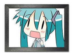 Chibi Hatsune Miku Anime Manga Giapponese Cartone Immagine A