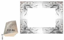 Cornice Argento in legno per quadri, stampe e foto - Spessor