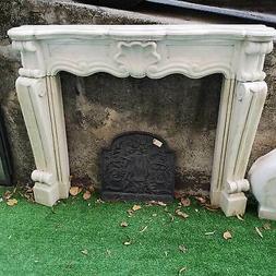 cornice camino marmo francese