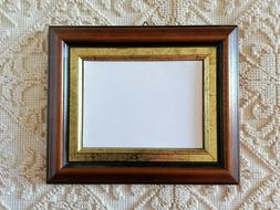 Retro Cornice Di Legno Marrone Classica Fotografia Stock - Immagine di