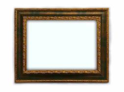 Cornice Classica in Legno - Interno 30x40 cm. - Quadro Oro V