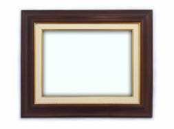 Cornice Classica in Legno - Interno 30x40 cm. - Quadro Noce 