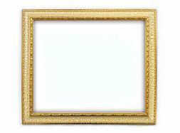 Cornice Classica in Legno - Interno 50x60 cm. - Quadro Fogli