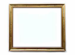 Cornice Classica in Legno - Interno 50x60 cm. - Quadro Fogli