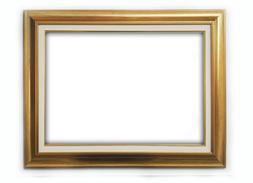 Cornice Classica in Legno - Interno 50x70 cm. - Quadro Oro P