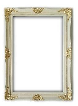 Cornice Classica in Legno - Interno 60x90 cm. - Quadro Avori