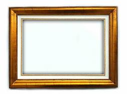 Cornice Classica in Legno - Interno 60x90 cm. - Quadro Oro A