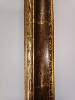 Cornice Classica in Legno -  - Quadro Oro gola marrone