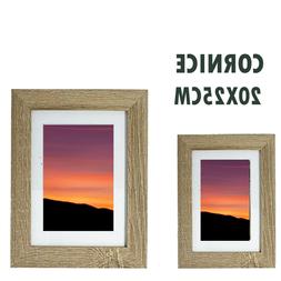 Cornice Dimensioni 20x25cm in Legno Per Tele Foto Fotografie
