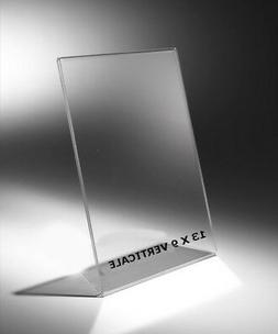 CORNICE ESPOSITORE 13x9 13*9 VERTICALE PLEXIGLASS PLASTICA T