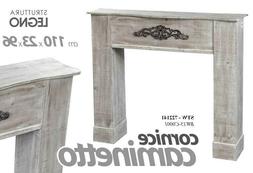 cornice finto camino caminetto 110 23 h94cm
