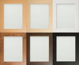 Cornice Foto Grande Maxi Poster Nero Bianco Faggio Rustico M