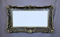 CORNICE GRANDE NERO E ORO STILE BAROCCO VENEZIANO VINTAGE PO