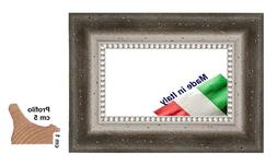 Cornice Grigia sfumata a sguscio in legno per foto,stampe - 