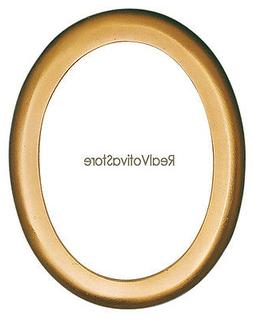 Cornice in bronzo ovale 