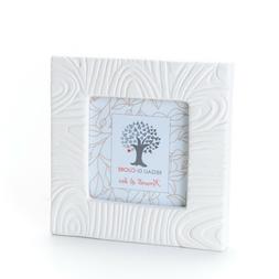 Cornice in ceramica bianca 15x15 cm - Cabim