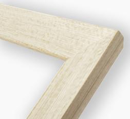 Cornice in legno bianco fondo ocra Art. 550.915 misure varie