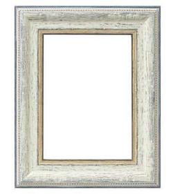 CORNICE IN LEGNO COLORE BIANCO - 20 x 30 CM.