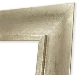 Cornice in legno finitura argento foglia Art. 448.011 misure