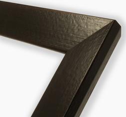 Cornice in legno finitura nera fondo rosso Art. 550.600 misu