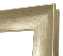 Cornice in legno in argento foglia per quadri art. 444.011 s