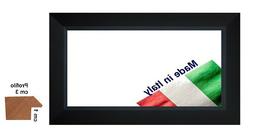 Cornice in legno Nera per foto, stampe, poster - Spessore Fr