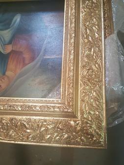 Cornice in legno ORO X quadri, foto, stampe,poster -LARG.CM1