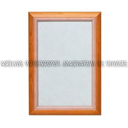 CORNICE IN LEGNO PER FOTO - 10x15 - ARANCIONE - da appoggiar