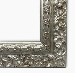 Cornice in legno per quadri art. 793.011 argento foglia misu