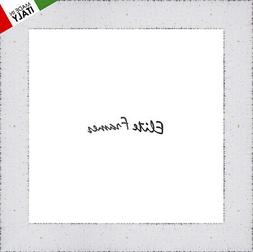 CORNICE IN LEGNO SIRIO CM 5 BIANCO ARTIGIANALE QUADRO STAMPE