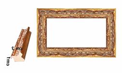 Cornice in Oro in legno per stampe,foto,poster, quadri  Spes