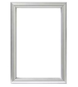 CORNICE IN PLASTICA COLORE ARGENTO - 30 x 40 CM