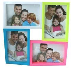 CORNICE MULTIFOTO DA PARETE/SCRIVANIA IN PLASTICA COLORE BIA