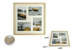 Cornice Multifoto Parete Muro 4 Foto Porta Fotografie Legno 