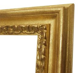 Cornice oro foglia per quadro in legno art.506.010 misure va