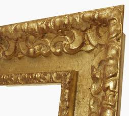 Cornice oro foglia per quadro in legno art.4480.010 misure v