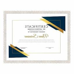 Cornice per attestati, pergamene, diplomi RENOIR BIANCA