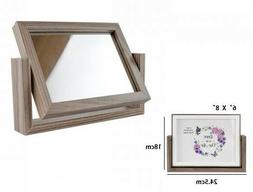 Cornice Per Foto Fotografie Con Specchio 15x20cm Doppia Gire